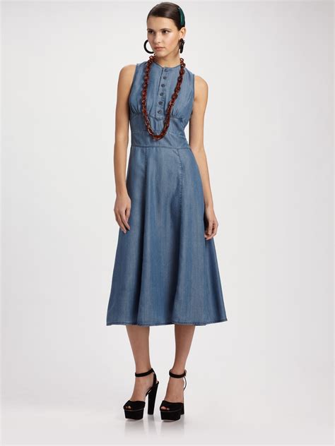 prada dress blue|prada black dresses women.